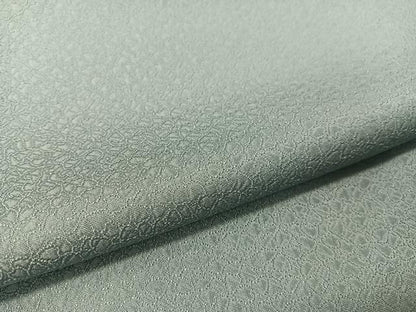 平和屋着物●上質な色無地 舞花地紋 浅縹色 正絹 逸品 CABC9637vp