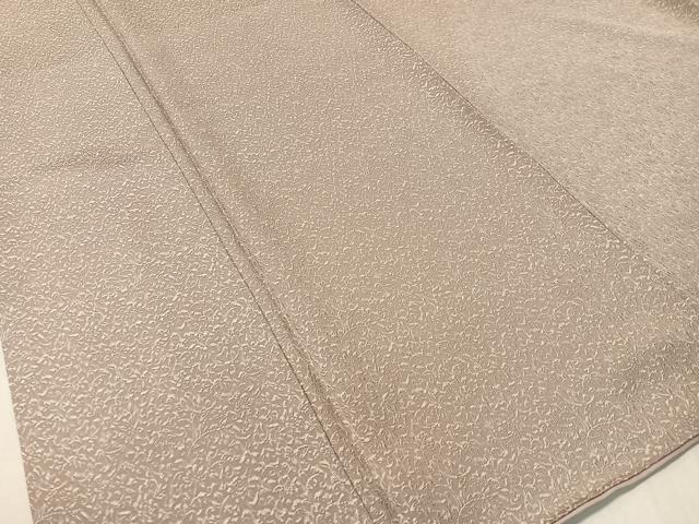 平和屋着物●上質なお召 更紗唐草文 さが美扱い 正絹 逸品 CABC9652vp