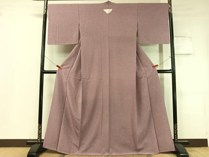 平和屋着物●上質な色無地 鴇浅葱色 正絹 逸品 未使用 CABC9665vp