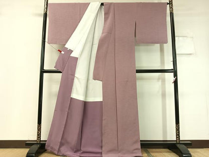 平和屋着物●上質な色無地 鴇浅葱色 正絹 逸品 未使用 CABC9665vp
