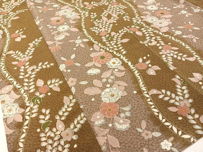 平和屋着物●上質な小紋 辻が花 阪急百貨店扱い 正絹 逸品 CABC9671vp