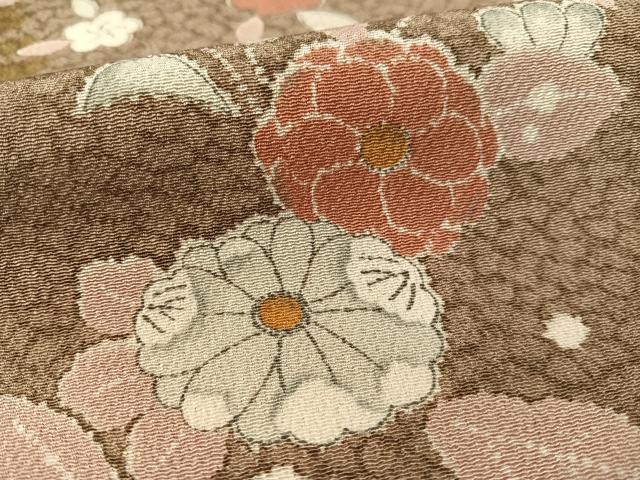 平和屋着物●上質な小紋 辻が花 阪急百貨店扱い 正絹 逸品 CABC9671vp