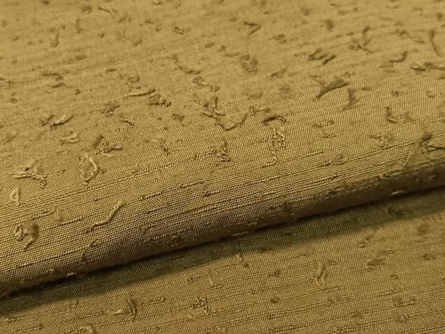 平和屋着物●男性 ひげ紬 羽織セット 着物：茶褐色 羽織：梅幸茶色 正絹 逸品 CABC9675vp