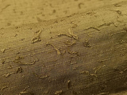平和屋着物●男性 ひげ紬 羽織セット 着物：茶褐色 羽織：梅幸茶色 正絹 逸品 CABC9675vp