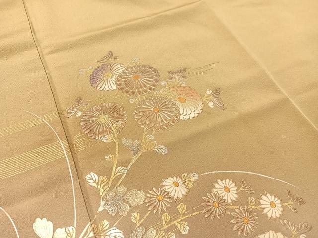 平和屋着物●金彩友禅 卓越技能者・名工・和田光正 訪問着 光正高蒔絵 暈し染め 正絹 逸品 未使用 CABC9699vp