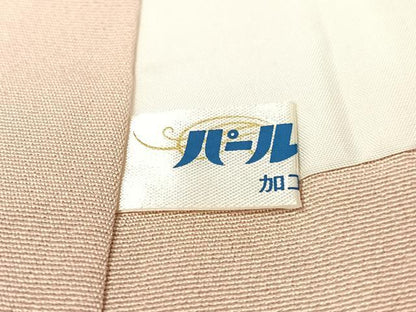 平和屋着物●訪問着 友禅 作家物 枝花文 暈し染め 正絹 逸品 CABC9700vp