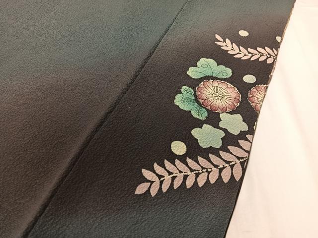 平和屋着物●訪問着 泰常 絞り 辻が花 暈し染め 銀通し地 正絹 逸品 CABC9701vp