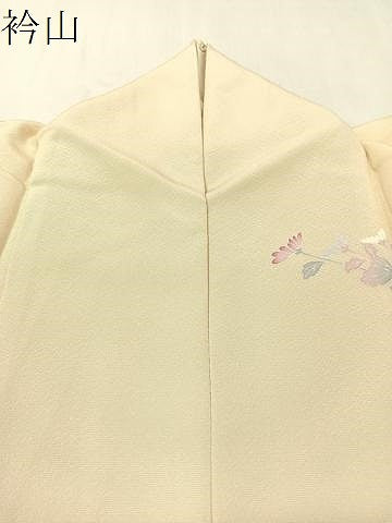 平和屋着物●訪問着 友禅 草花文 暈し染め 正絹 逸品 CABC9706vp