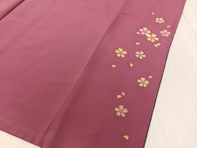 平和屋着物●豪華振袖 駒刺繍 霞熨斗花文 暈し染め 金通し地 正絹 逸品 CABC9708vp