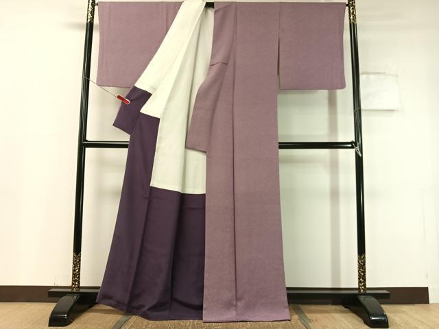 平和屋着物●重要無形文化財 人間国宝 中村勇二郎 江戸小紋 心技体 正絹 逸品 CABC9719vp