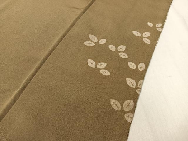 平和屋着物●大渕隆二 訪問着 駒刺繍 吉祥花文 金彩 正絹 逸品 未使用 CABC9729vp