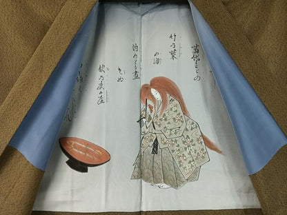 平和屋着物●男性　本場大島紬　アンサンブル　薩摩結城　国防色　キングサイズ　正絹　逸品　CABC9734vp