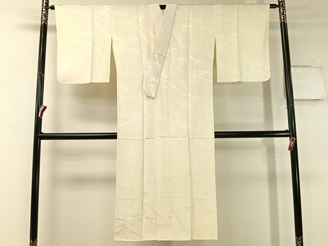 平和屋着物●長襦袢　袷　鈴花地紋　暈し染め　正絹　逸品　未使用　CABC9738vp
