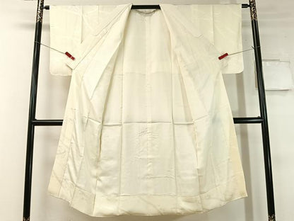 平和屋着物●長襦袢　袷　鈴花地紋　暈し染め　正絹　逸品　未使用　CABC9738vp