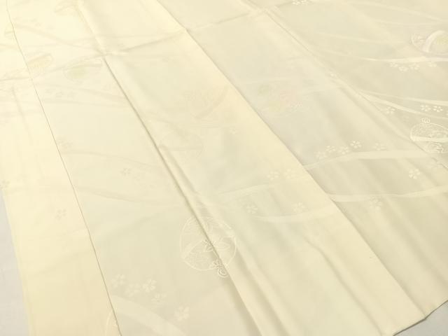平和屋着物●長襦袢　袷　鈴花地紋　暈し染め　正絹　逸品　未使用　CABC9738vp