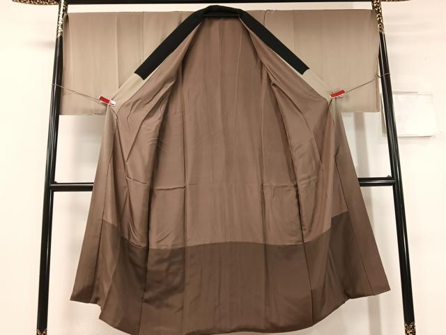 平和屋着物●男性　長襦袢　袷　作家物　恵比寿　大黒　暈し染め　正絹　逸品　未使用　CABC9742vp