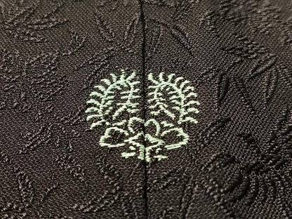 平和屋着物●訪問着　総刺繍　花鈴吉祥文　金銀糸　正絹　逸品　CABC9746vp