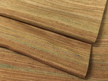 平和屋着物●上質な紬　霞文　正絹　逸品　CABC9754vp