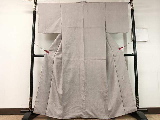平和屋着物●上質な色無地　結幡　潤色　正絹　逸品　未使用　CABC9764vp