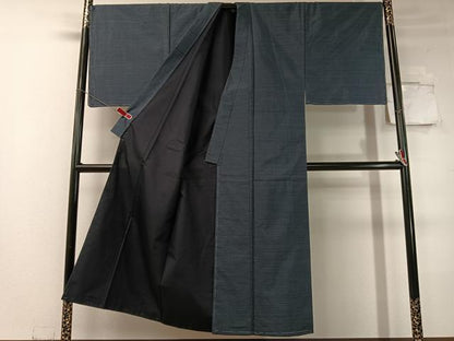 平和屋着物●男性　本場大島紬　アンサンブル　長襦袢セット　80亀甲　総詰め　正絹　逸品　未使用　CABC9773vp