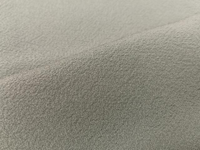 平和屋着物●上質な色無地 灰青色 正絹 逸品 CABC9781vp