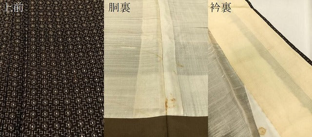 平和屋着物●本場大島紬　西郷絣　吉祥文　正絹　逸品　CABC9783vp