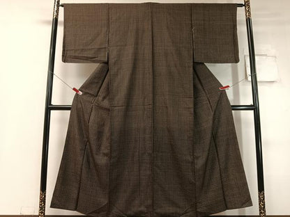 平和屋着物●本場大島紬　西郷絣　吉祥文　正絹　逸品　CABC9783vp