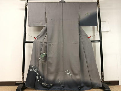 平和屋着物●訪問着　手描き　童子遊び　暈し染め　金銀彩　正絹　逸品　未使用　CABC9794vp