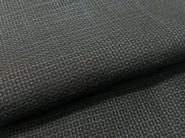 平和屋着物●男性　本場大島紬　アンサンブル　100亀甲　総詰め　正絹　逸品　CABC9795vp