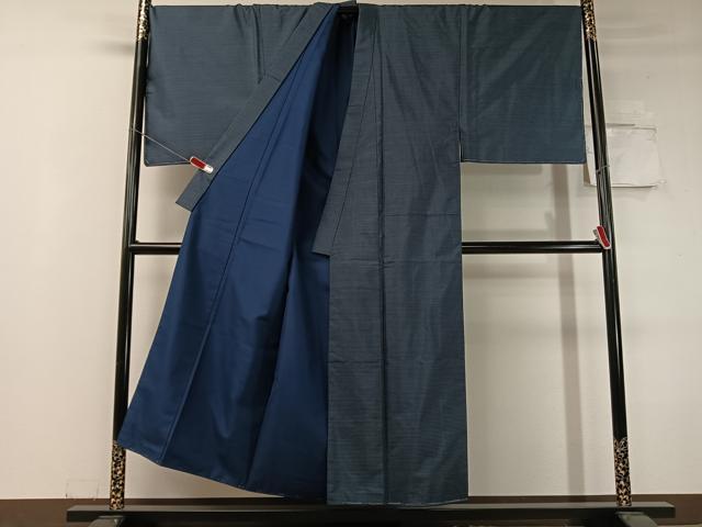 平和屋着物●男性　本場大島紬　アンサンブル　100亀甲　総詰め　正絹　逸品　未使用　CABC9796vp