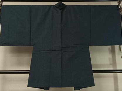 平和屋着物●男性　本場大島紬　アンサンブル　100亀甲　総詰め　正絹　逸品　未使用　CABC9797vp