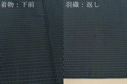 平和屋着物●男性　本場大島紬　アンサンブル　100亀甲　総詰め　正絹　逸品　CABC9798vp