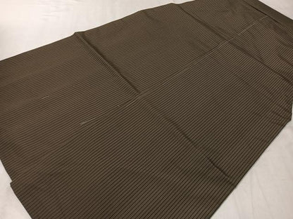 平和屋着物●男性　馬乗り袴　縞　正絹　逸品　未使用　CABC9812vp