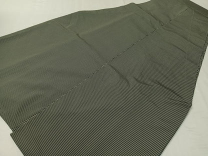 平和屋着物●男性　馬乗り袴　縞　正絹　逸品　CABC9813vp