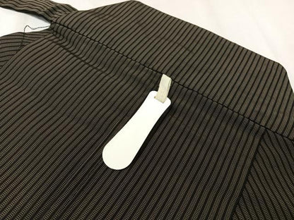 平和屋着物●男性　馬乗り袴　縞　正絹　逸品　CABC9815vp