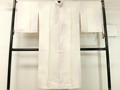 平和屋着物●長襦袢　袷　龍道華彩　名所風景地紋　暈し染め　正絹　逸品　未使用　CABC9828vp