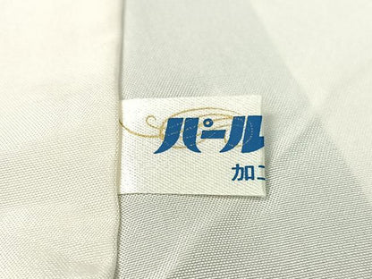 平和屋着物●訪問着　道長御所車花文　暈し染め　金彩　正絹　逸品　CABC9859vp