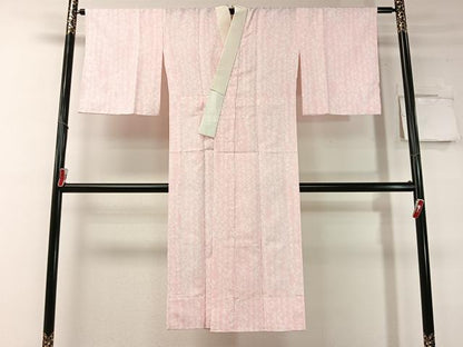 平和屋着物●長襦袢　無双仕立て　枝梅文　洗える着物　未使用　CABC9860vp