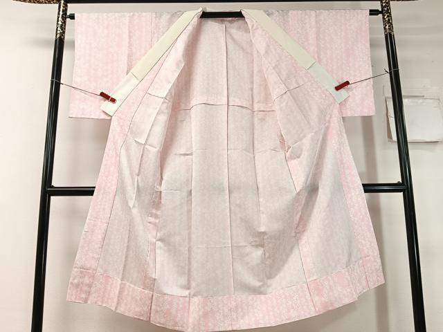 平和屋着物●長襦袢　無双仕立て　枝梅文　洗える着物　未使用　CABC9860vp