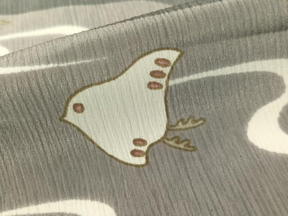 平和屋着物●長襦袢　無双仕立て　千鳥　洗える着物　未使用　CABC9863vp