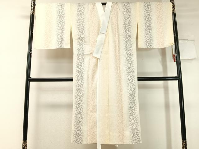 平和屋着物●長襦袢　無双仕立て　葡萄唐草間道　暈し染め　洗える着物　未使用　CABC9866vp
