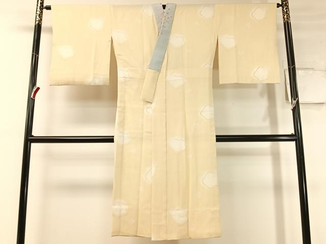 平和屋着物●長襦袢　無双仕立て　舞花文　暈し染め　半衿刺繍　洗える着物　CABC9868vp