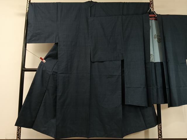 平和屋着物●男性　本場大島紬　アンサンブル　100亀甲　総詰め　正絹　逸品　CABC9871vp