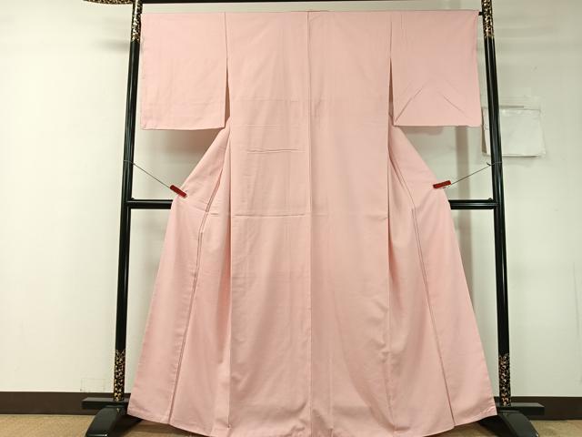 平和屋着物●結城紬　色無地　虹色　正絹　逸品　未使用　CABC9876vp