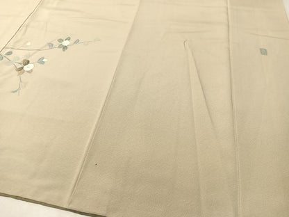 平和屋着物●訪問着　友禅　作家物　枝椿　暈し染め　正絹　逸品　CABC9902vp