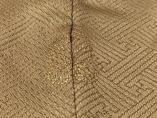 平和屋着物●訪問着　天井花丸文　暈し染め　金銀彩　正絹　逸品　CABC9909vp