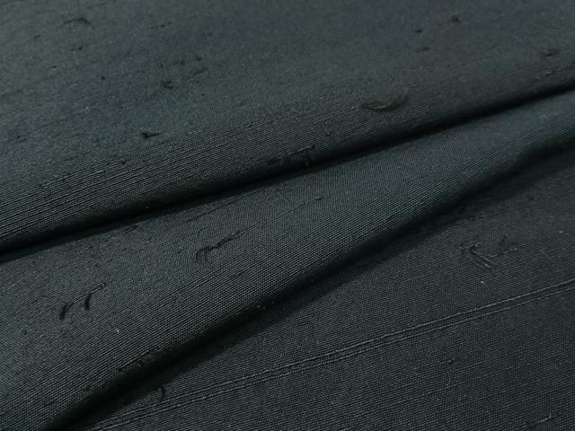 平和屋着物▼男性 ひげ紬 濃藍色 正絹 逸品 CABC9954vp