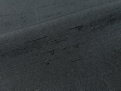 平和屋着物▼男性 ひげ紬 濃藍色 正絹 逸品 CABC9954vp