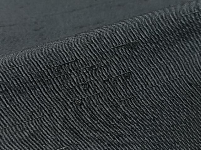 平和屋着物▼男性 ひげ紬 濃藍色 正絹 逸品 CABC9954vp