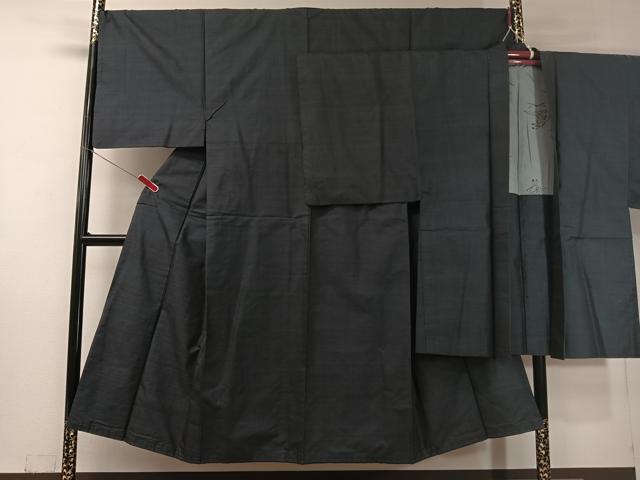 平和屋着物●男性　本場大島紬　アンサンブル　9マルキ　正絹　逸品　CABC9959vp